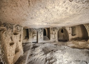 Ani Antik Kenti Bostanlar Deresinde Bulunan Eski Yaşam Alanı