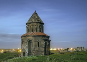Ani Antik Kenti Polatoğlu Kilisesi Gece